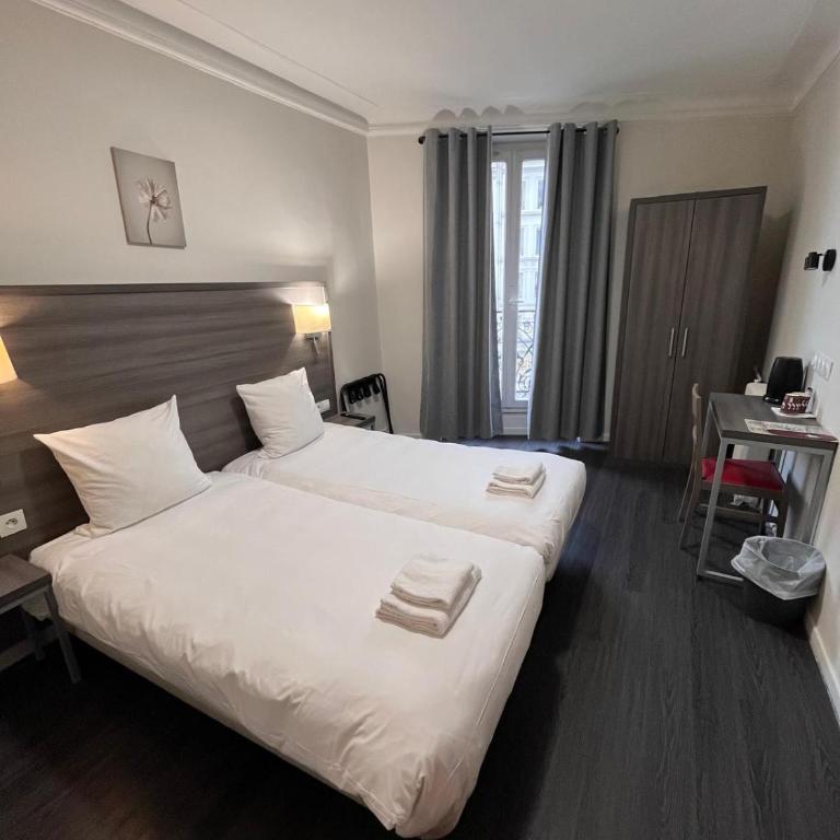 Hipotel Paris Voltaire Bastille - Chambre Lits Jumeaux - 7