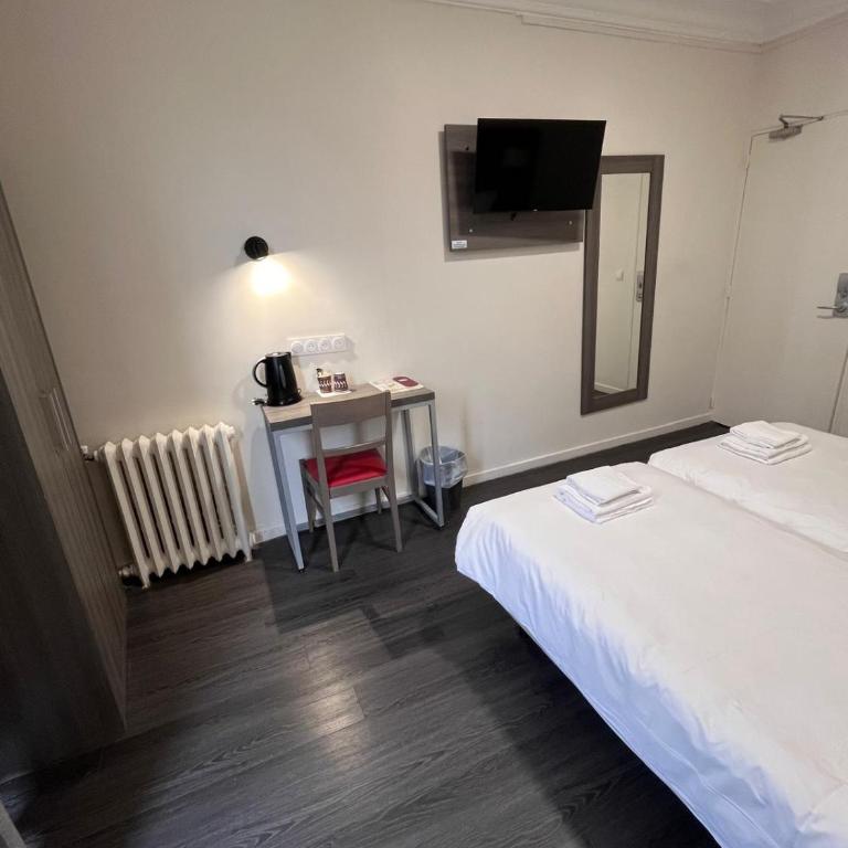 Hipotel Paris Voltaire Bastille - Chambre Lits Jumeaux - 6