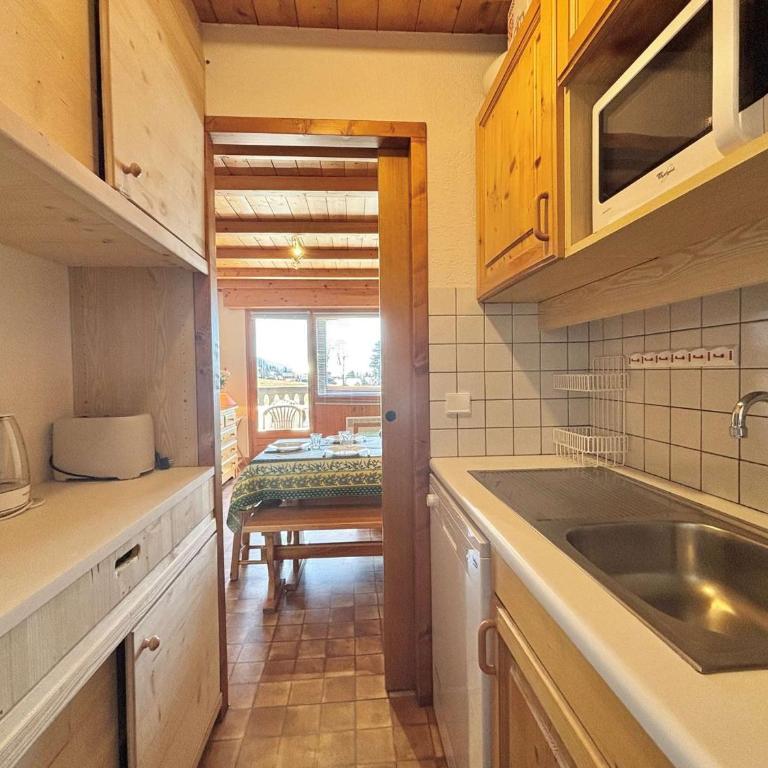 À deux pas des pistes : Appartement 2 pièces cabine à Crest-Voland – 4-6 pers. - Appartement 1 Chambre - 10