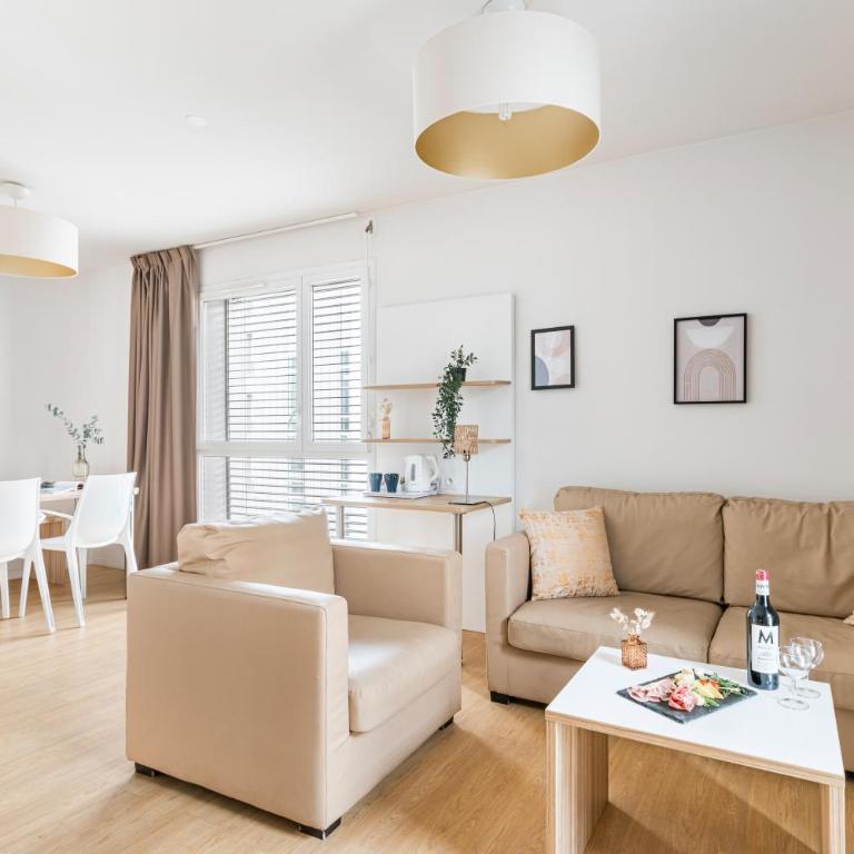 Appart hôtel Q7 Lodge Lyon 7 - Chambre Double Supérieure - 7