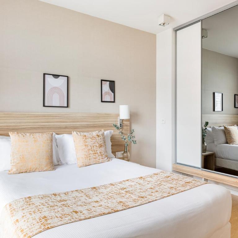 Appart hôtel Q7 Lodge Lyon 7 - Chambre Double - 4