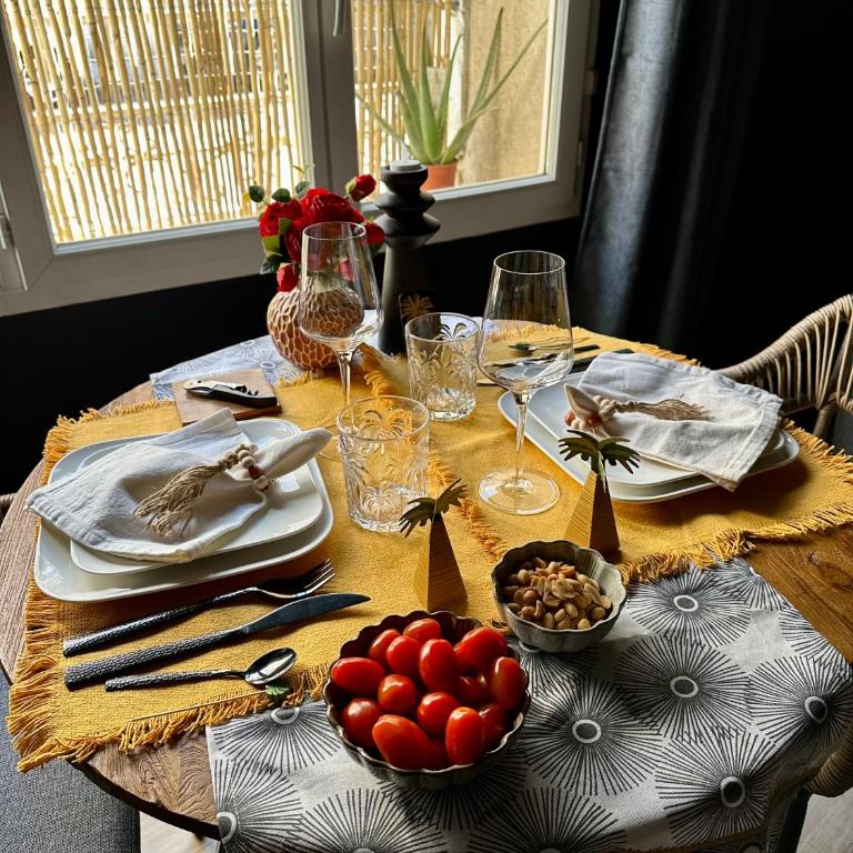 Escale Singulière - Balnéo, patio et confort 4 étoiles - Apartamento de 1 dormitorio - 21