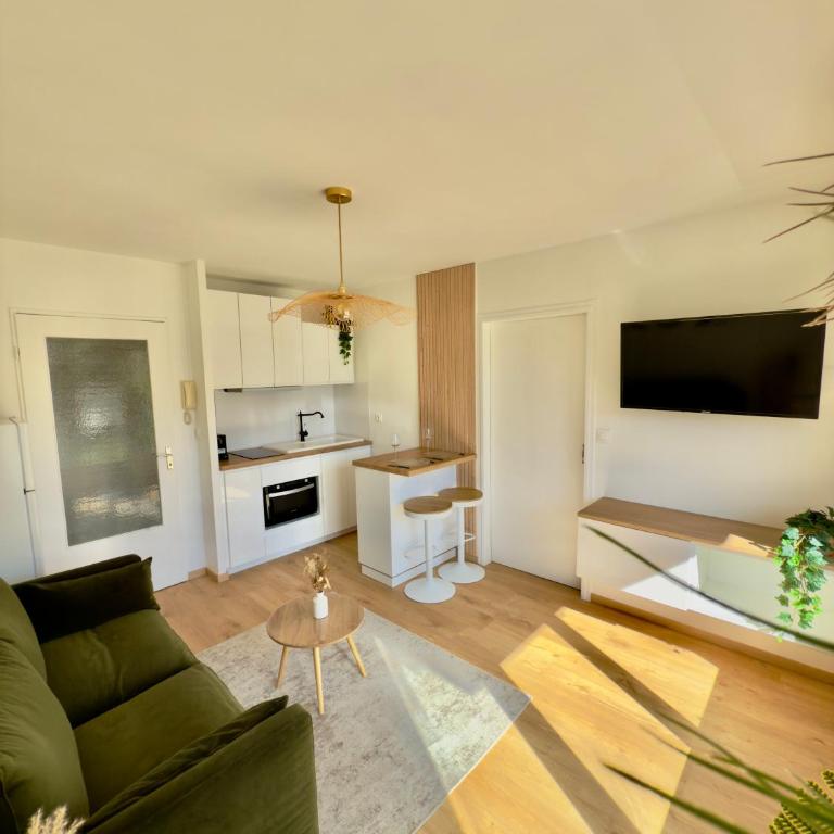 Appartement Cosy 1 chambre pour 2 pers - rénové - terrasse - parking - Appartement 1 Chambre - 4