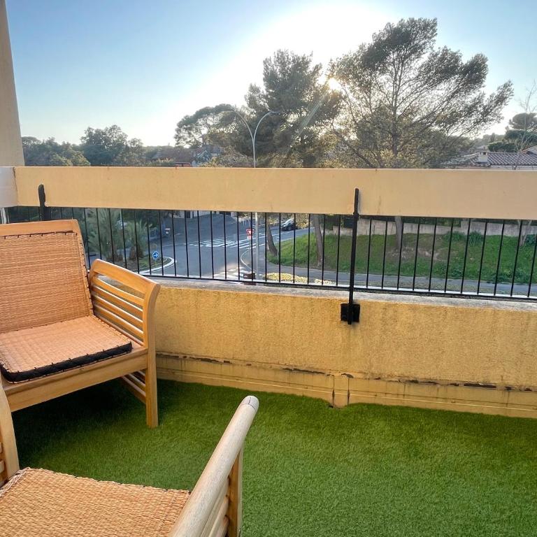 Le Grand Estivale -3 terrasses-100m plage de sable - Appartamento con 1 Camera da Letto - 22