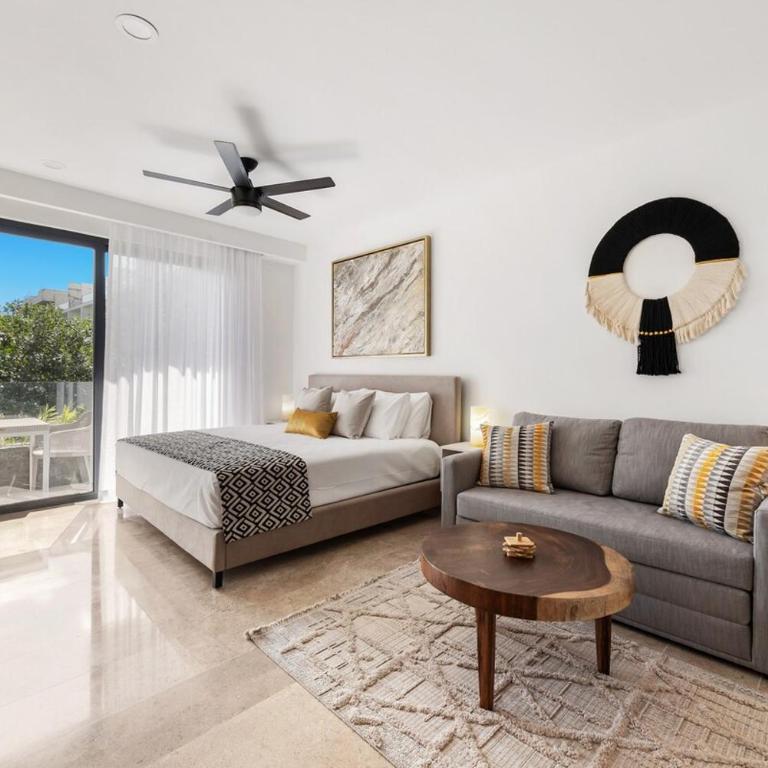 Modern & Cozy Studio with Rooftop Pool & Gym - Apartamento Estudio con balcón - 12