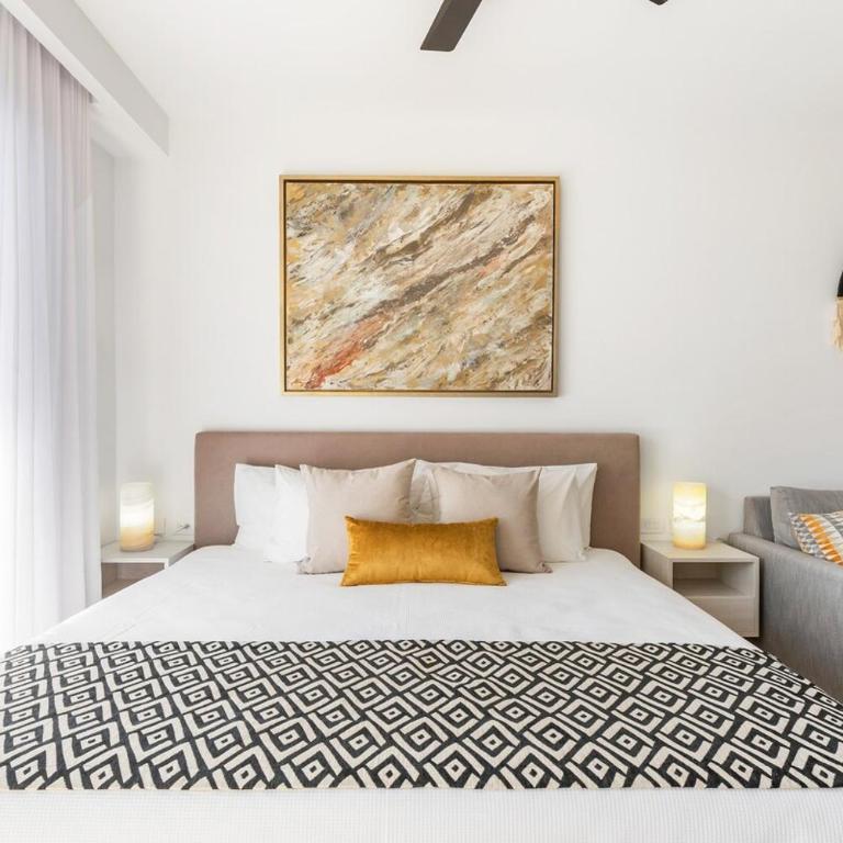 Modern & Cozy Studio with Rooftop Pool & Gym - Apartamento Estudio con balcón - 13