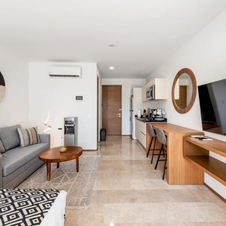 Modern & Cozy Studio with Rooftop Pool & Gym - Apartamento Estudio con balcón - 21