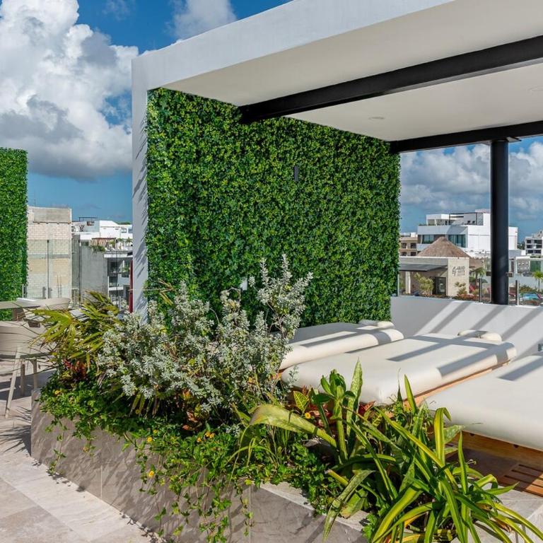 Modern & Cozy Studio with Rooftop Pool & Gym - Apartamento Estudio con balcón - 11