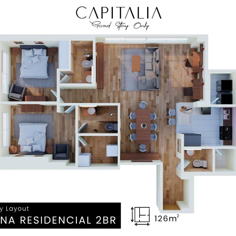 Capitalia Santa Fe - Apartamento Superior de 2 dormitorios - 29