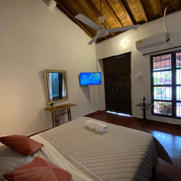 Hotel Casa Alicia Mompox - Habitación Doble con baño privado - 2