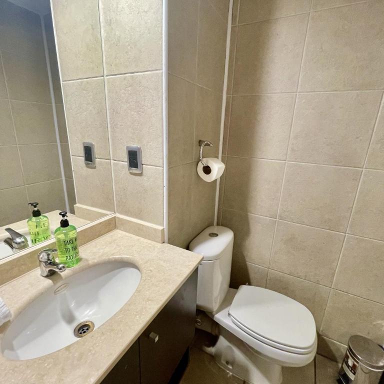 Studio Las Condes para 2 - Gym - Lavandería - Piscina - Apartamento de 1 dormitorio - 28