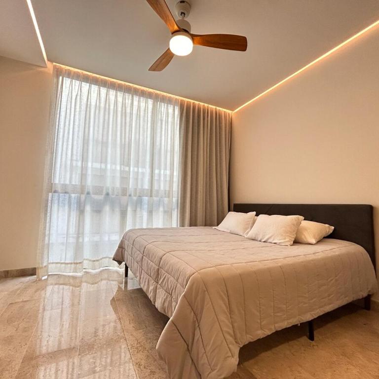 Tulum Aldea Zama Studio with stable WiFi, Gym and Rooftop Pool - Apartamento de 1 dormitorio - 13