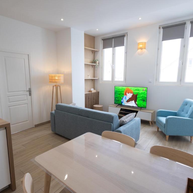 Logement Cotex, Appartement 6P, Parking Privé - Apartment mit 2 Schlafzimmern - 4