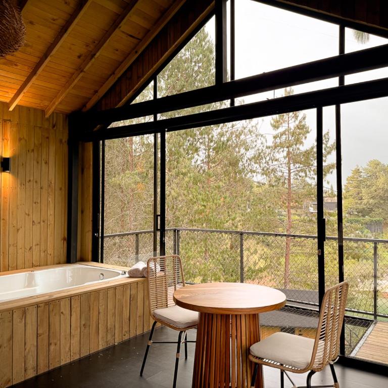 Cabin - Jacuzzi - Frente al lago - Bosque - Chalet - 13