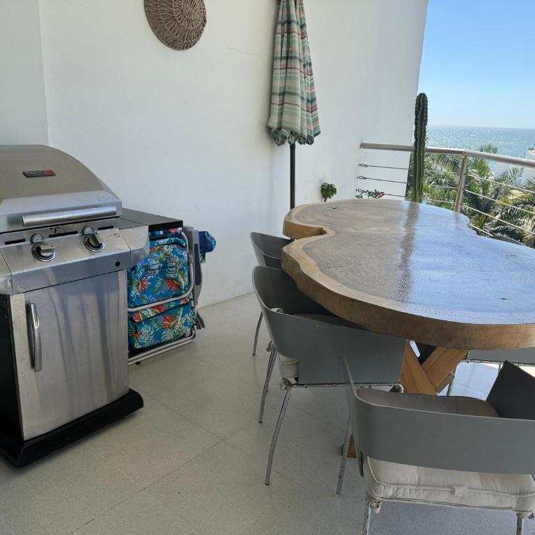 Frente al mar con dos terrazas en la mejor ubicación entre Nuevo Vallarta y Bucerias - Apartamento Estudio con vistas al mar - 5