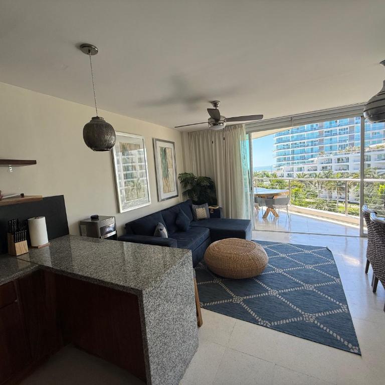 Frente al mar con dos terrazas en la mejor ubicación entre Nuevo Vallarta y Bucerias - Apartamento Estudio con vistas al mar - 4