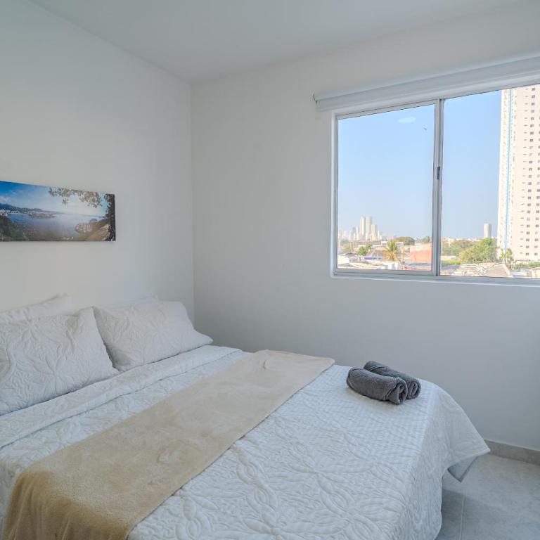 Apartamento cerca a la playa y centro histórico - Apartamento de 2 dormitorios con vistas a la ciudad - 20