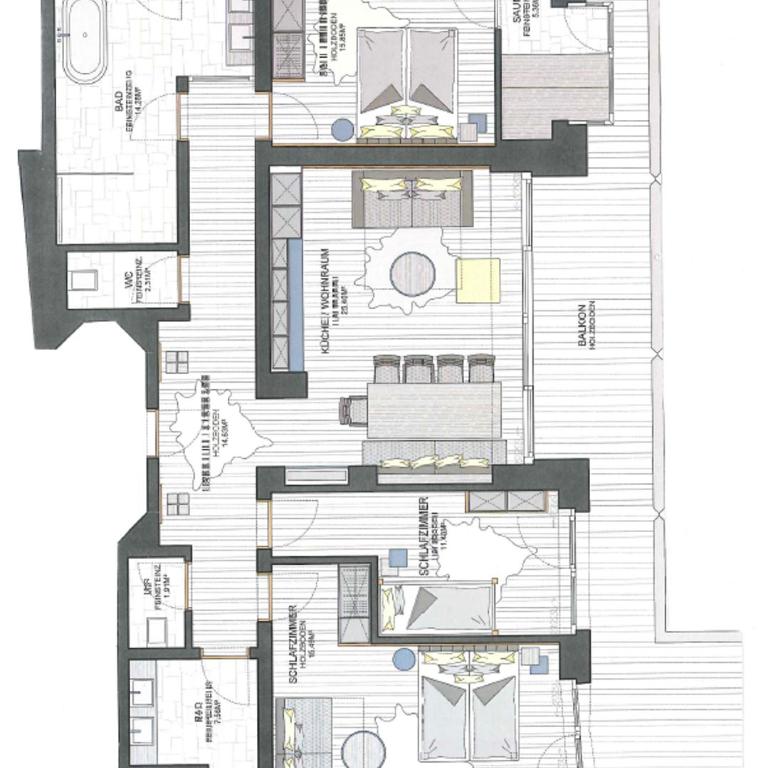 Die Alm 1350 -Joker Card Partner- - Apartment mit 3 Schlafzimmern - 18