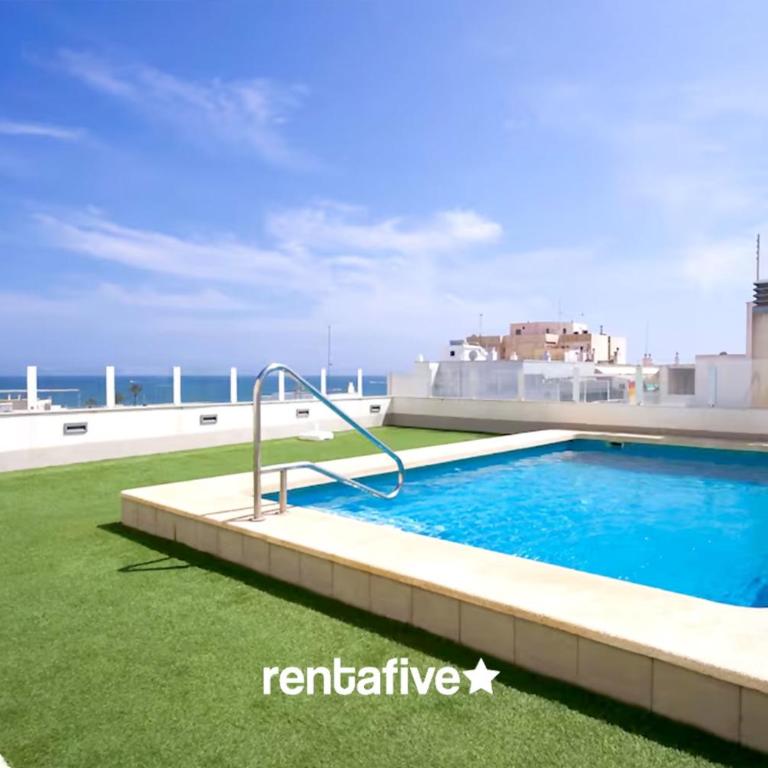 rentafive - Terraza- Piscina - 2 min Playa - Apartamento - 1