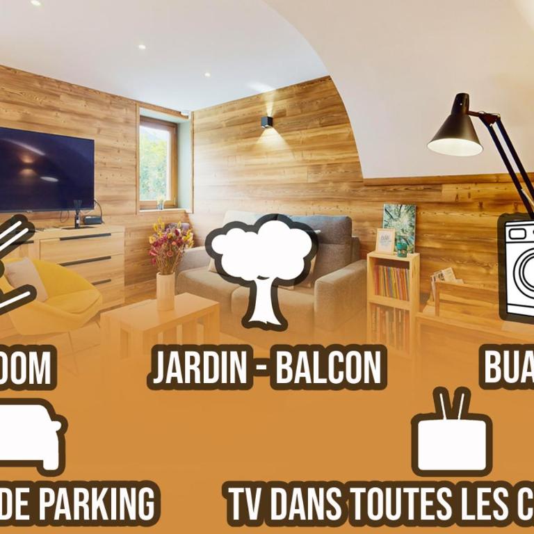 Le marmotton, le charme savoyard - Appartement 3 Chambres - 5