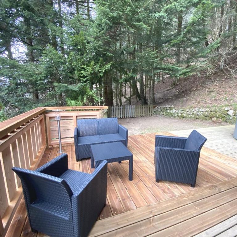 LE GRAND CERF Chalet en rondins avec SPA Jacuzzi - Chalet - 45