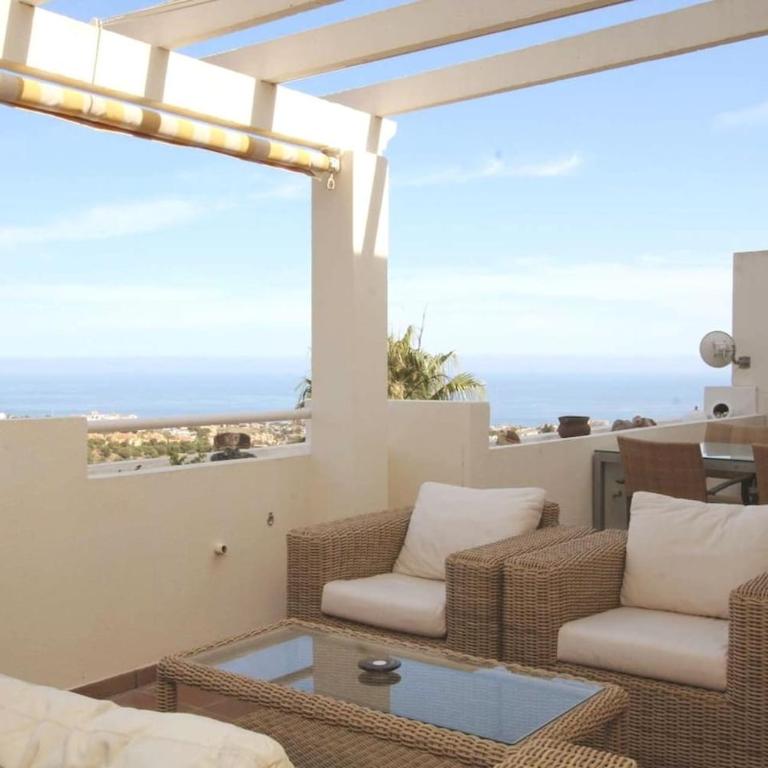 Penthouse with 3 terraces and sea view - Apartamento de 2 dormitorios con balcón y vistas al mar - 11