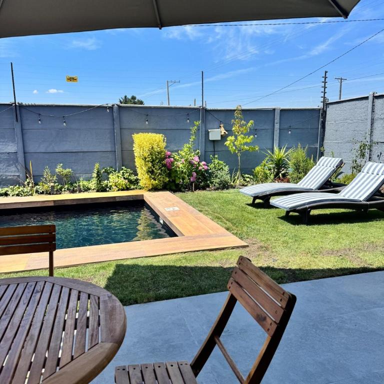 Moderna casa con piscina e internet de alta velocidad en Talca - Two-Bedroom Apartment - 5
