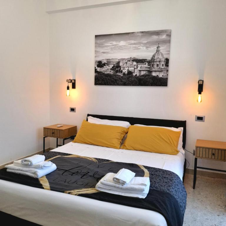 Rome Lumina - Bright two-room apartment near Metro C, 6 stops from the Colosseum - Appartamento con 1 Camera da Letto - 54