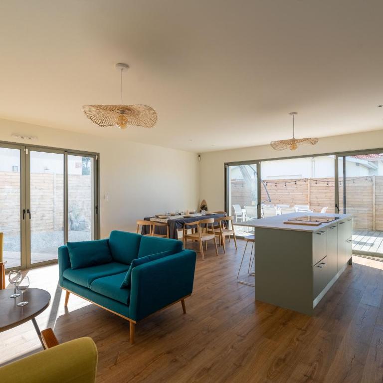 Maison neuve proche océan, terrasse, parking, 8 pers - FR-1-319-585 - Maison de Vacances - 6