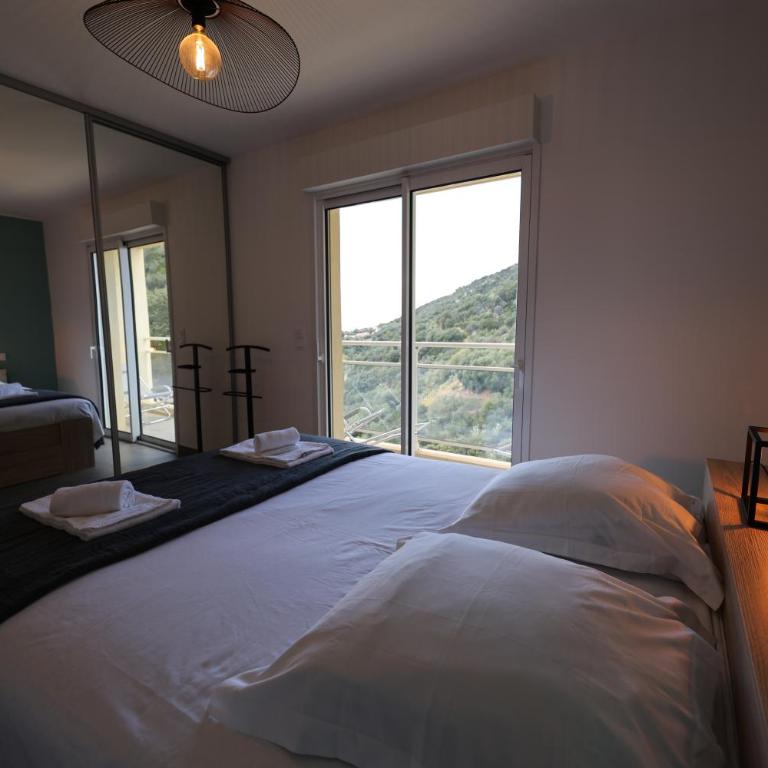 Acula Marina - Mer, Maquis Corse - T4 Lumineux - Appartement 3 Chambres - Vue sur Mer - 30