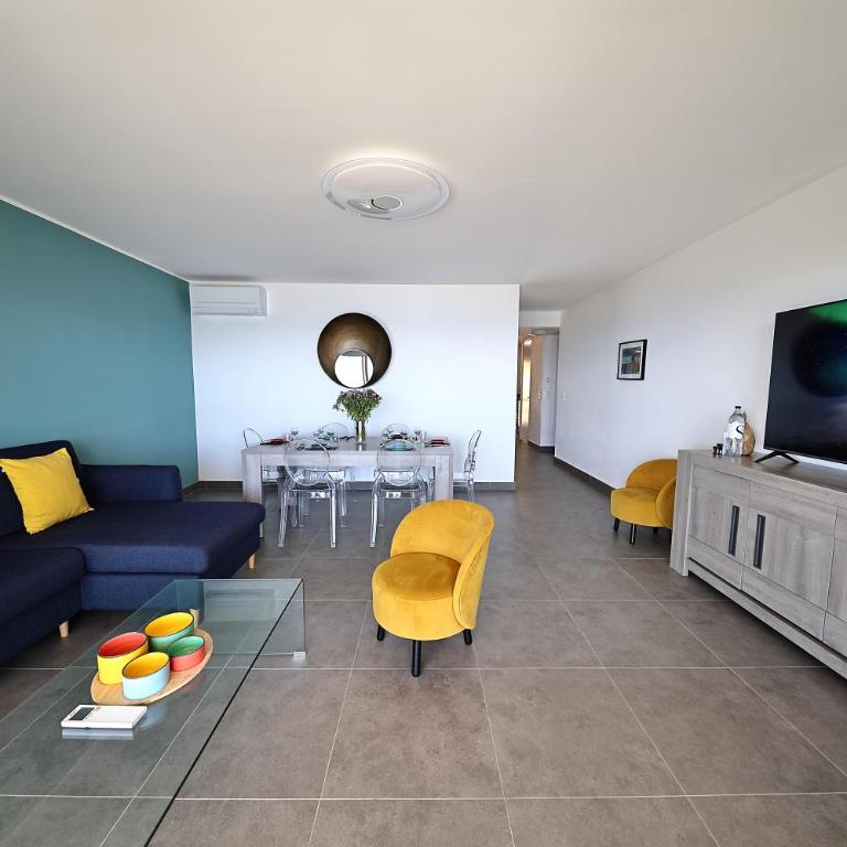 Acula Marina - Mer, Maquis Corse - T4 Lumineux - Appartement 3 Chambres - Vue sur Mer - 7