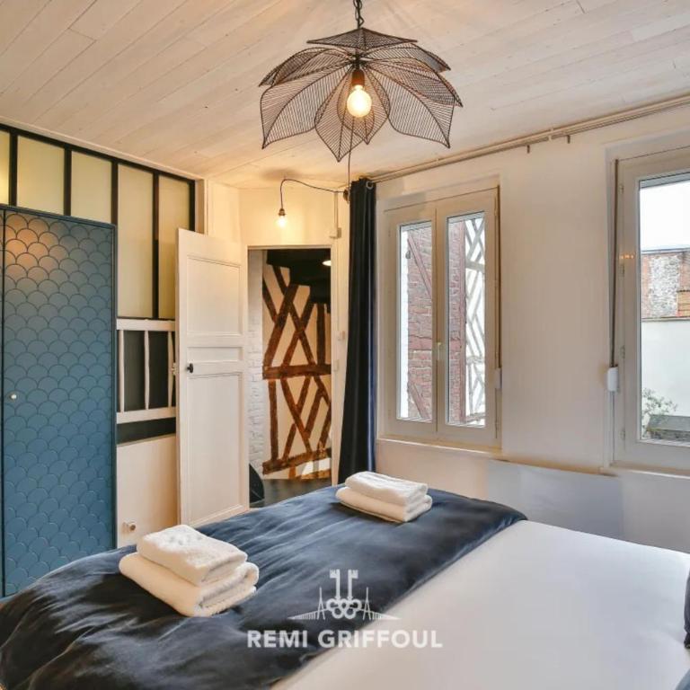 L'Atelier d'Éléa 4 Terrace - Industrial-chic in the heart of Honfleur - Ferienhaus - 13