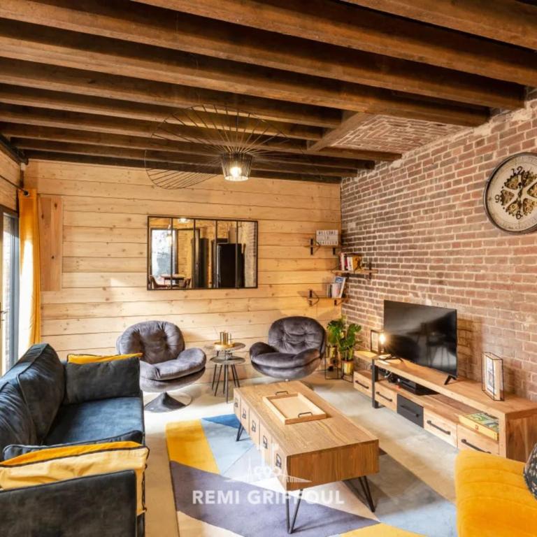 L'Atelier d'Éléa 4 Terrace - Industrial-chic in the heart of Honfleur - Ferienhaus - 8