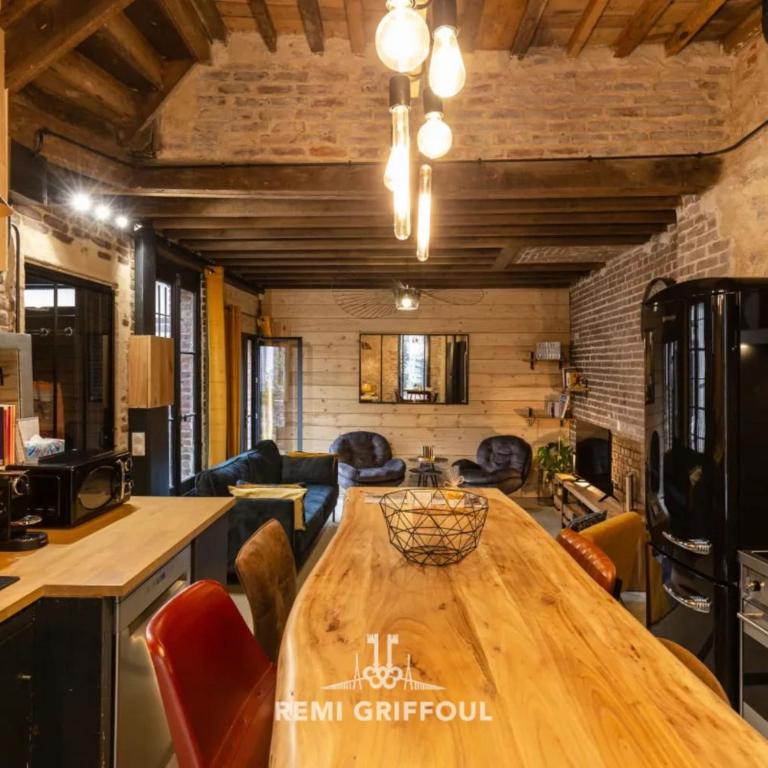 L'Atelier d'Éléa 4 Terrace - Industrial-chic in the heart of Honfleur - Ferienhaus - 9