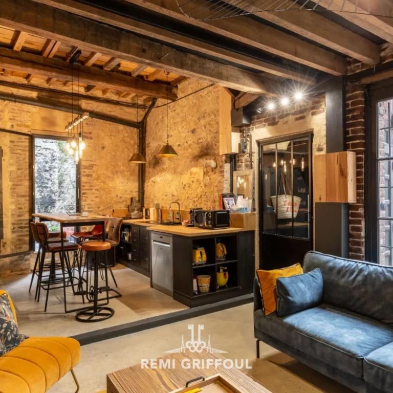 L'Atelier d'Éléa 4 Terrace - Industrial-chic in the heart of Honfleur - Ferienhaus - 7