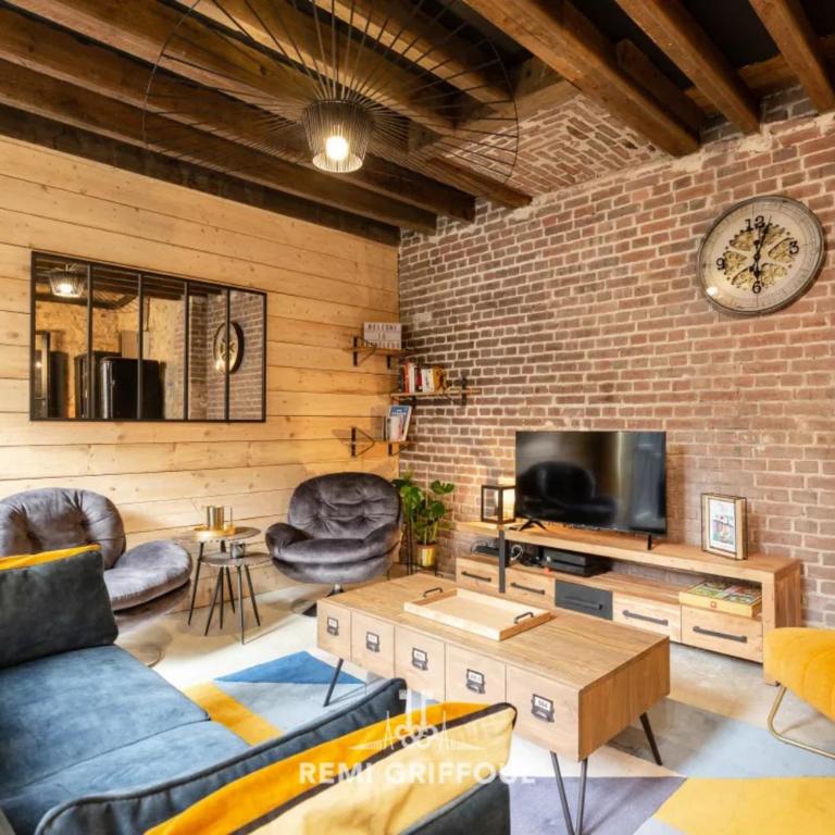 L'Atelier d'Éléa 4 Terrace - Industrial-chic in the heart of Honfleur - Ferienhaus - 6