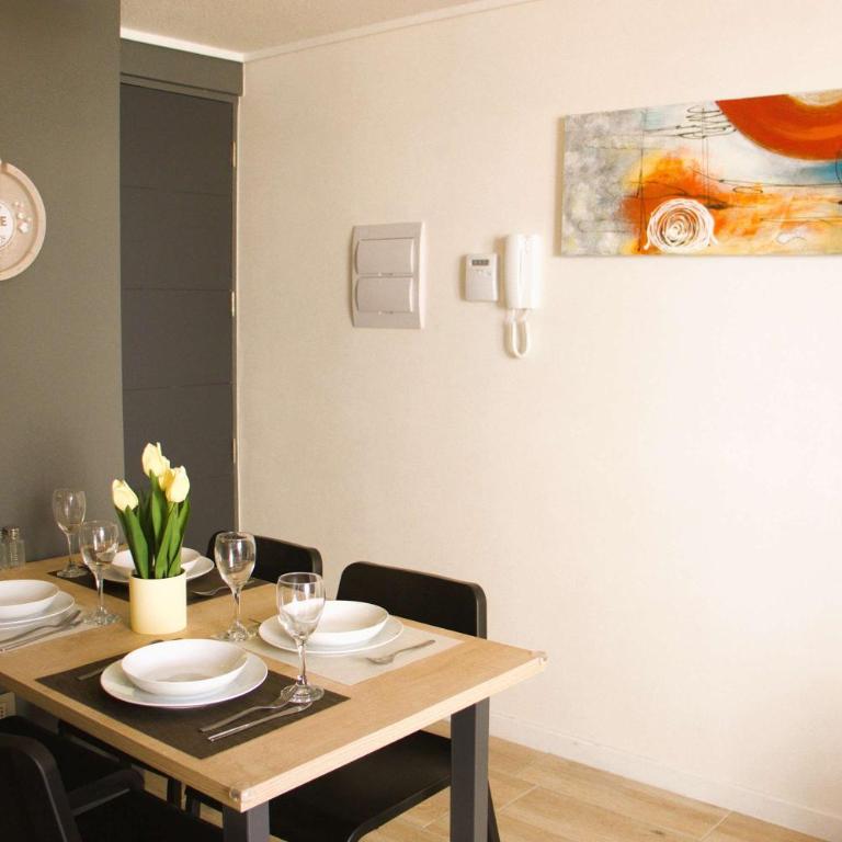 HOM l Departamento Metro Parque Bustamante 2PAX - Apartamento - 36