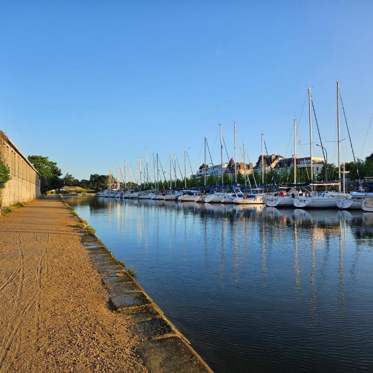Maison à 1 min du port de Vannes - Villa 3 Chambres - 3