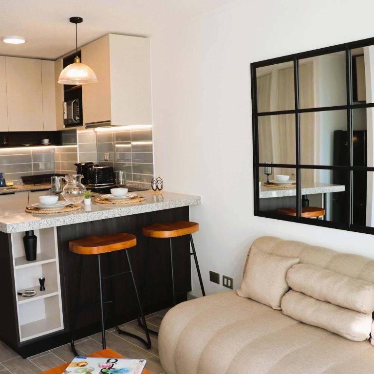 HOM I Depto 1D1B Parking Cerca de Movistar Arena - Apartamento - 17