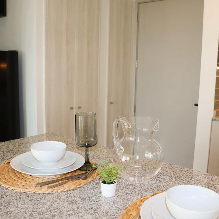 HOM I Depto 1D1B Parking Cerca de Movistar Arena - Apartamento - 14