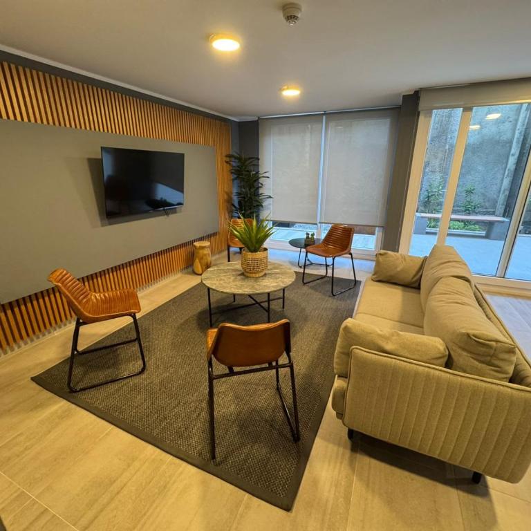 HOM I Depto 1D1B Parking Cerca de Movistar Arena - Apartamento - 40