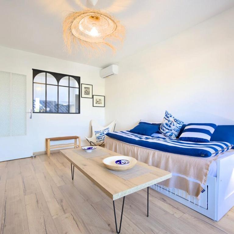 La Mandriote, plage à pied et clim - Apartment mit 1 Schlafzimmer - 8