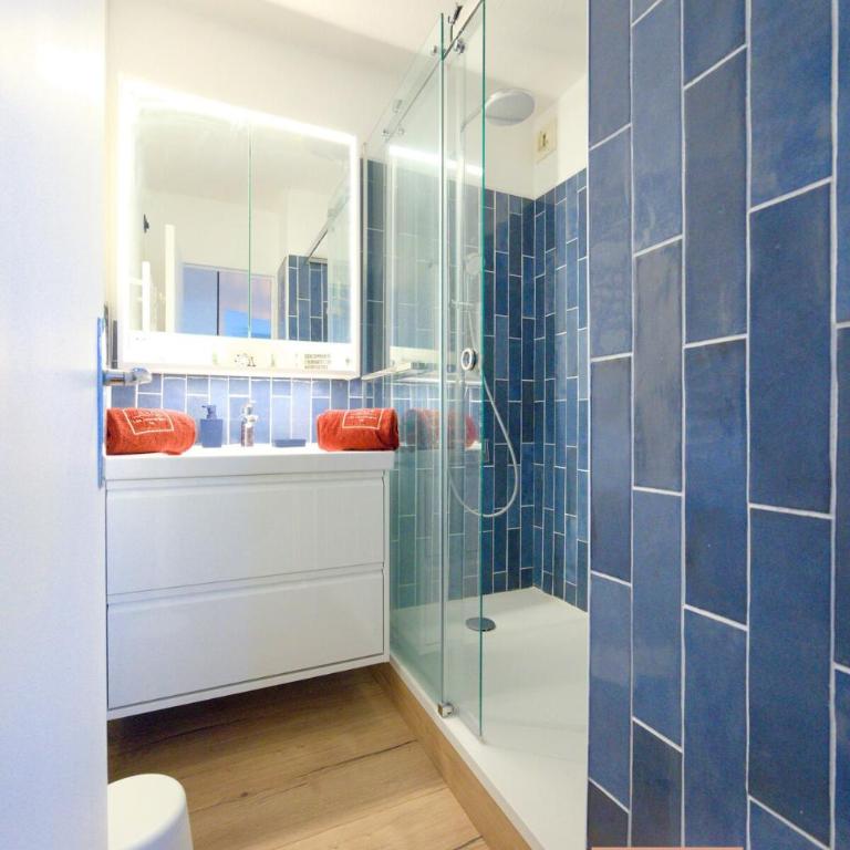 La Mandriote, plage à pied et clim - Apartment mit 1 Schlafzimmer - 11