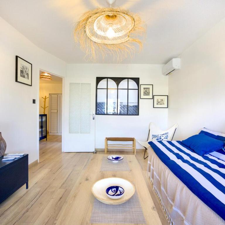La Mandriote, plage à pied et clim - Apartment mit 1 Schlafzimmer - 19