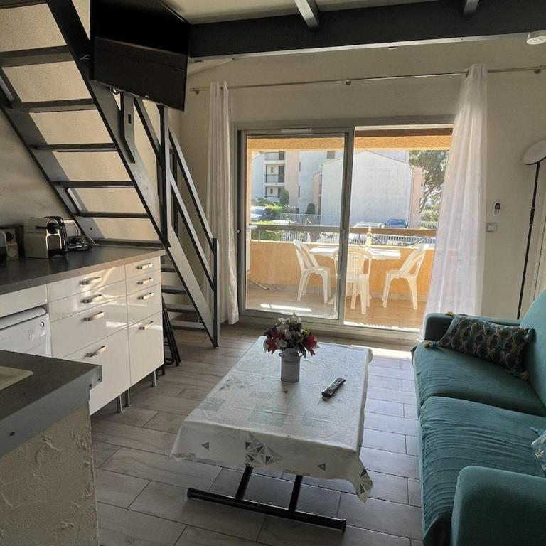 Studio 24m2 - parking - clim - piscine - mer à 100m - Apartment mit 2 Schlafzimmern - 14