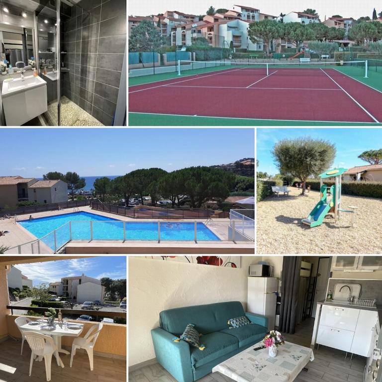 Studio 24m2 - parking - clim - piscine - mer à 100m - Apartment mit 2 Schlafzimmern - 12