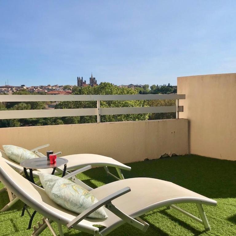 Free Parking - Air Conditioning - WIFI - Silent - Appartement 2 Chambres - 9