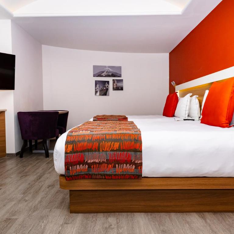JF Grand Puebla - Habitación Doble Deluxe - 2 camas dobles - 1