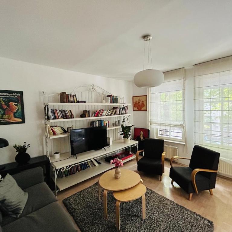 A spacious and stylish apartment, Dorćol - Apartman sa 1 Spavaćom Sobom i Pogledom - 1