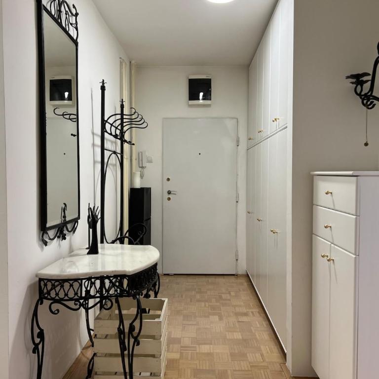 A spacious and stylish apartment, Dorćol - Apartman sa 1 Spavaćom Sobom i Pogledom - 17